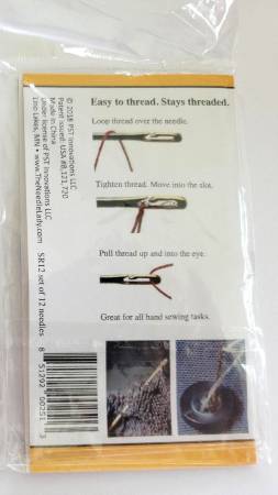 Side Threading Needles 12pc SEN-SR12