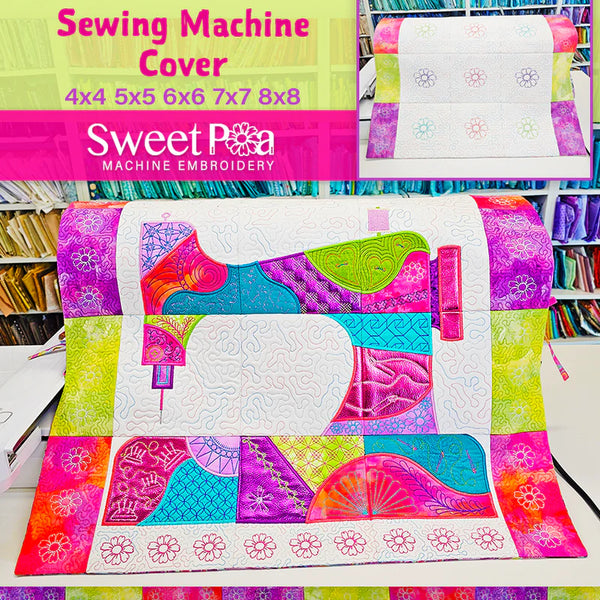 Class, Embroidered Machine Cover, September 2026