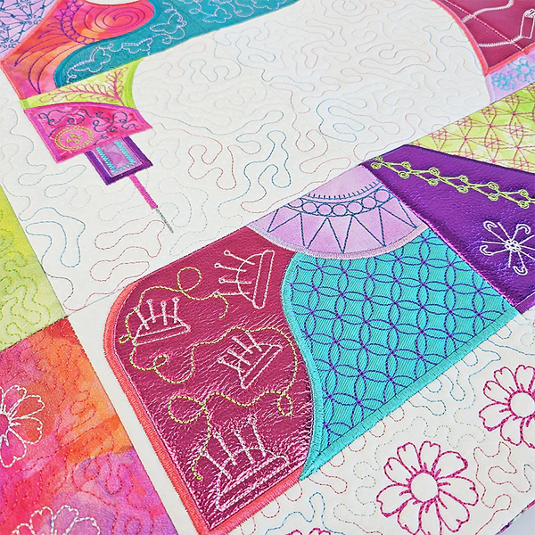 Class, Embroidered Machine Cover, September 2026