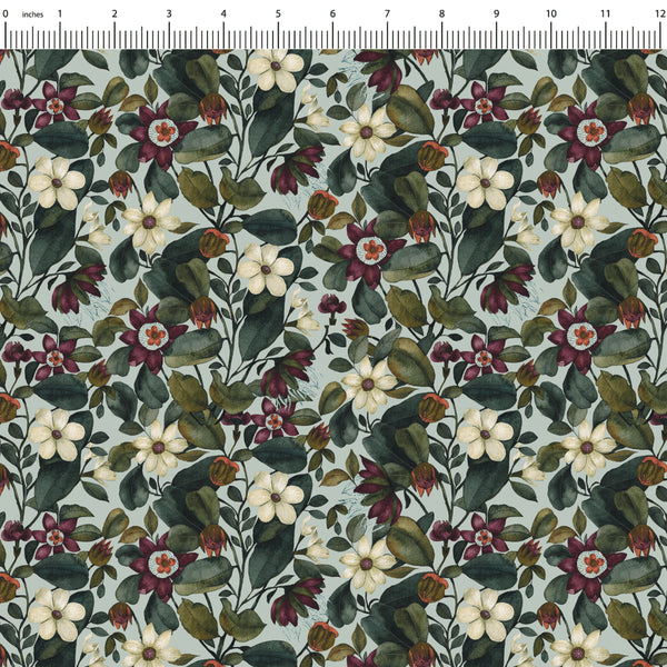 Fabric, A Floral Encounter Collection: Vintage Flowers  06524-07