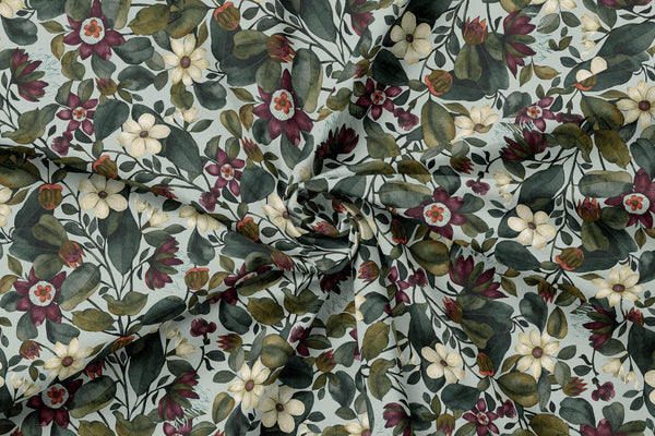 Fabric, A Floral Encounter Collection: Vintage Flowers  06524-07