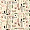 Fabric, Clothworks, Christmas Tails, Y4805-2