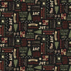 Fabric, Clothworks, Christmas Tails, Y4805-3