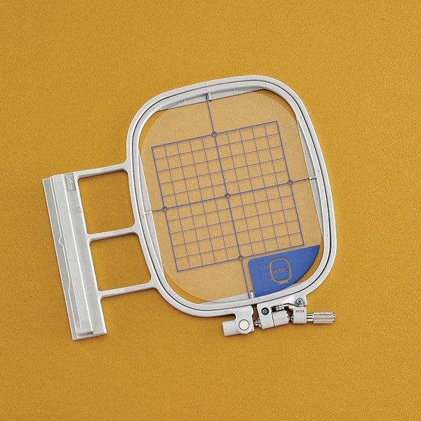 Embroidery Hoop and Grid, 4" x 4" 100mm x 100mm EF74