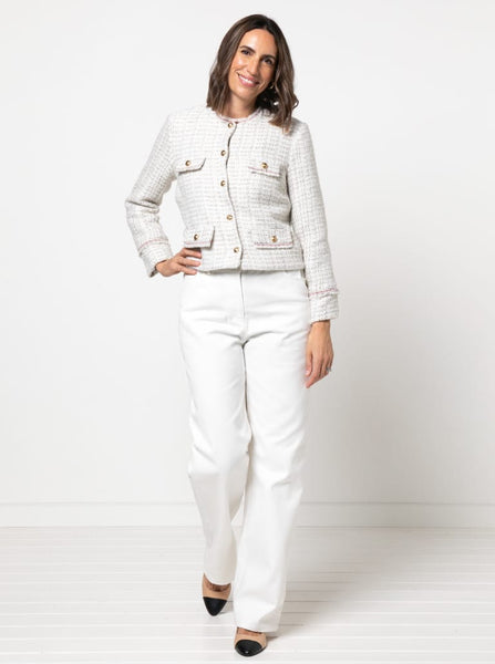 Pattern, Style Arc, Delphine Woven Jacket