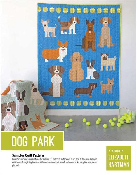 Pattern, DOG PARK, Elizabeth Hartman     EH-076