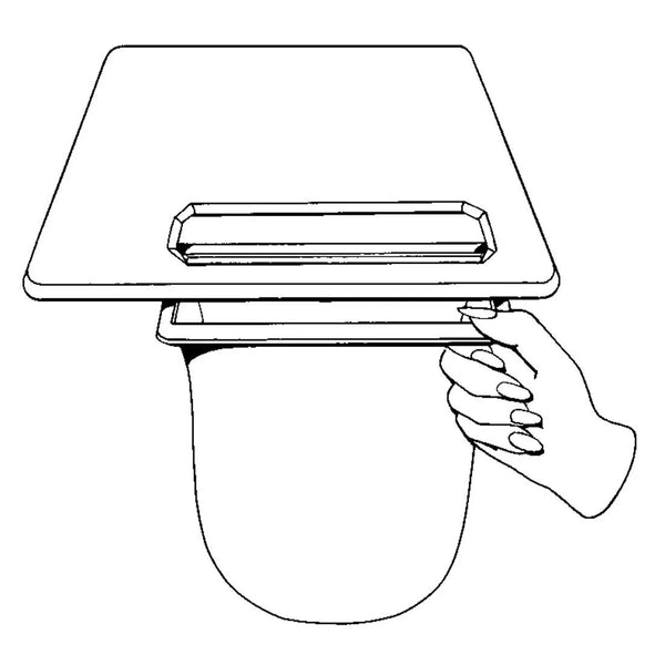 Serger Accessory Foot, Trim Bin