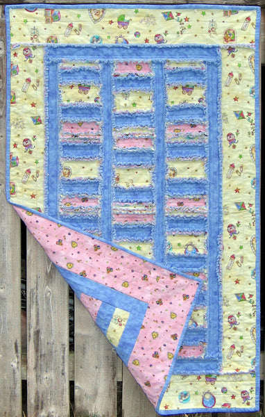 Pattern, ABQ, Raggy Baby Quilt     ABQ-120