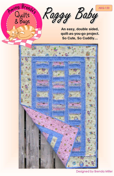 Pattern, ABQ, Raggy Baby Quilt     ABQ-120
