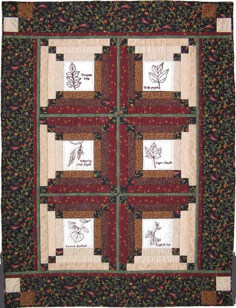 Pattern, ABQ, Gardener's Journal Lap Quilt     ABQ-125