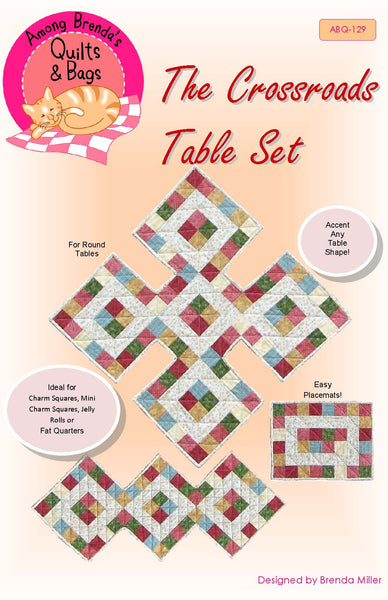 Pattern, ABQ, Crossroads Table Runner     ABQ-129
