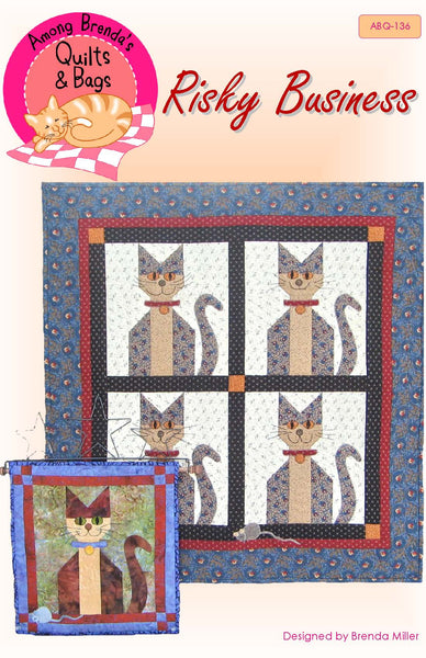 Pattern, ABQ, Risky Business 2 sizes     ABQ-136