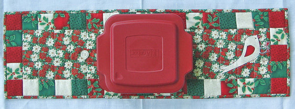 Pattern, ABQ, Home Cooking Casserole Cover, converts into a table runner     ABQ-140