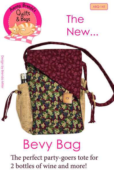 Pattern, ABQ, The New Bevy Bag, Beverage Tote     ABQ-145