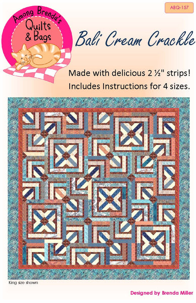 Pattern, ABQ, Bali Cream Crackle, multi-sized     ABQ-157