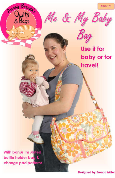 Pattern, ABQ, Me & My Baby Diaper Bag     ABQ-161