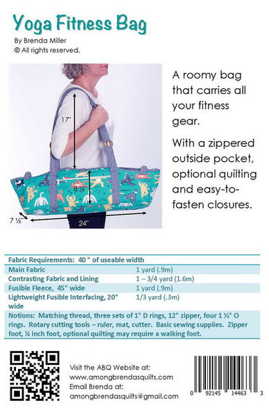 Pattern, ABQ, Yoga Fitness Bag     ABQ-178