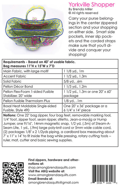 Pattern, ABQ, Yorkville Shopper     ABQ-192