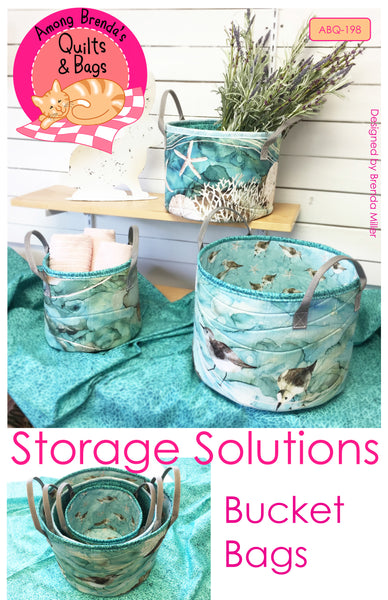 Pattern, ABQ, Storage Solutions - Bucket Bags     ABQ-198
