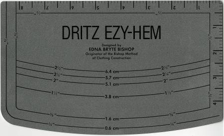 EZY-HEM Pressing Gauge with metrics