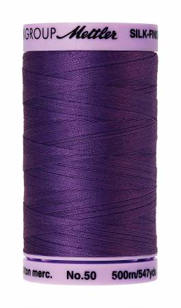 Thread, Mettler: Large Spool, 48 Assorted Colors - 50wt Cotton Silk Finish 547yd/500M