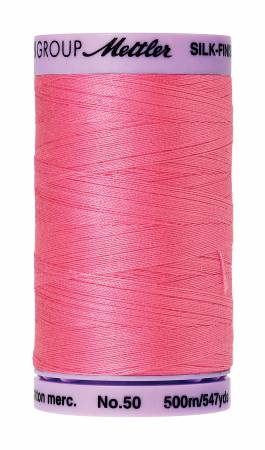 Thread, Mettler: Large Spool, 48 Assorted Colors - 50wt Cotton Silk Finish 547yd/500M