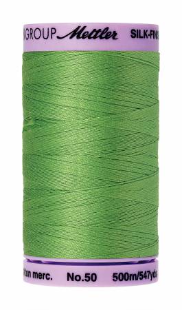 Thread, Mettler: Large Spool, 48 Assorted Colors - 50wt Cotton Silk Finish 547yd/500M