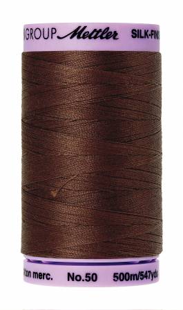 Thread, Mettler: Large Spool, 48 Assorted Colors - 50wt Cotton Silk Finish 547yd/500M