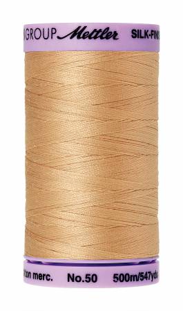 Thread, Mettler: Large Spool, 48 Assorted Colors - 50wt Cotton Silk Finish 547yd/500M