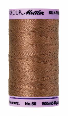 Thread, Mettler: Large Spool, 48 Assorted Colors - 50wt Cotton Silk Finish 547yd/500M