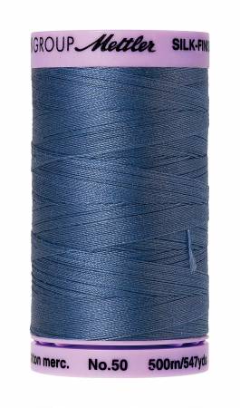 Thread, Mettler: Large Spool, 48 Assorted Colors - 50wt Cotton Silk Finish 547yd/500M