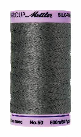 Thread, Mettler: Large Spool, 48 Assorted Colors - 50wt Cotton Silk Finish 547yd/500M