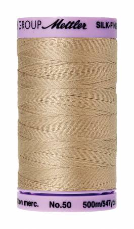 Thread, Mettler: Large Spool, 48 Assorted Colors - 50wt Cotton Silk Finish 547yd/500M