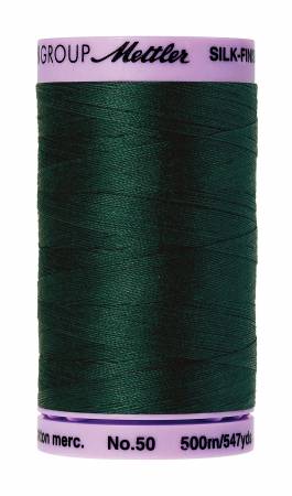 Thread, Mettler: Large Spool, 48 Assorted Colors - 50wt Cotton Silk Finish 547yd/500M
