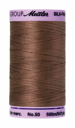 Thread, Mettler: Large Spool, 48 Assorted Colors - 50wt Cotton Silk Finish 547yd/500M