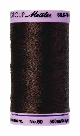 Thread, Mettler: Large Spool, 48 Assorted Colors - 50wt Cotton Silk Finish 547yd/500M