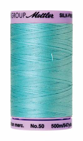 Thread, Mettler: Large Spool, 48 Assorted Colors - 50wt Cotton Silk Finish 547yd/500M