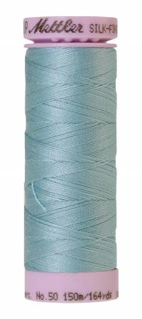 Thread, Mettler:  Blues, Greens - 50wt Cotton Silk Finish 164yd/150M