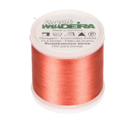 Rayon Machine Embroidery Thread - Reds, Pinks, Oranges, Yellows,  40wt 220yds
