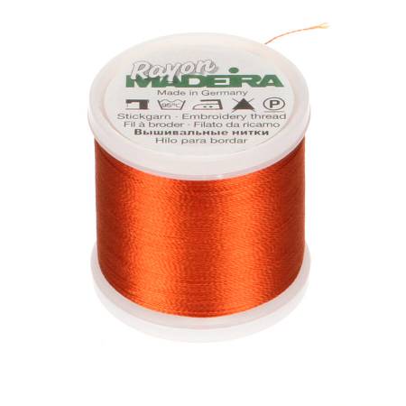 Rayon Machine Embroidery Thread - Reds, Pinks, Oranges, Yellows,  40wt 220yds