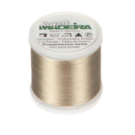 Rayon Machine Embroidery Thread - Brown, Tan, Grey,  40wt 220yds