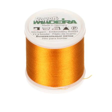 Rayon Machine Embroidery Thread - Reds, Pinks, Oranges, Yellows,  40wt 220yds