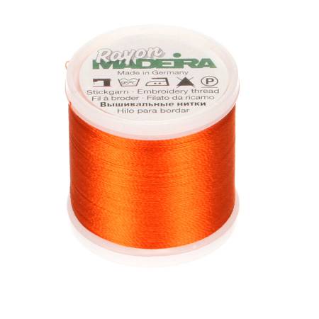 Rayon Machine Embroidery Thread - Reds, Pinks, Oranges, Yellows,  40wt 220yds
