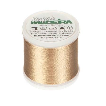 Rayon Machine Embroidery Thread - Brown, Tan, Grey,  40wt 220yds