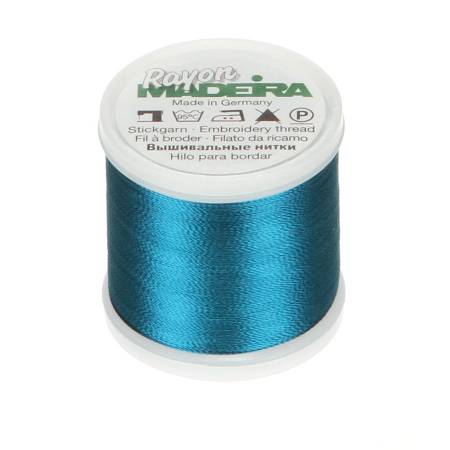 Rayon Machine Embroidery Thread - Blues, Greens, Purples,  40wt 220yds