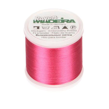 Rayon Machine Embroidery Thread - Reds, Pinks, Oranges, Yellows,  40wt 220yds