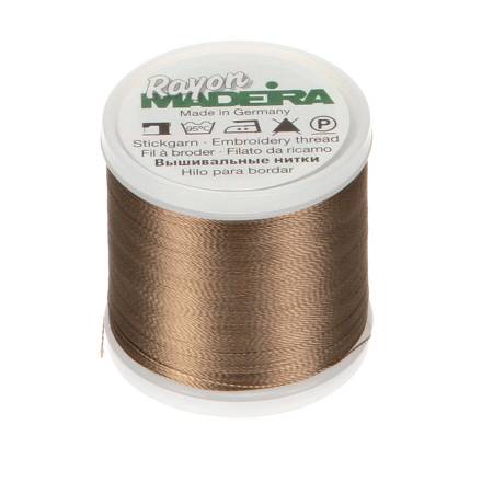 Rayon Machine Embroidery Thread - Brown, Tan, Grey,  40wt 220yds