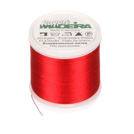 Rayon Machine Embroidery Thread - Reds, Pinks, Oranges, Yellows,  40wt 220yds