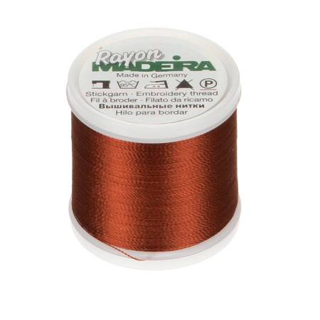 Rayon Machine Embroidery Thread - Brown, Tan, Grey,  40wt 220yds