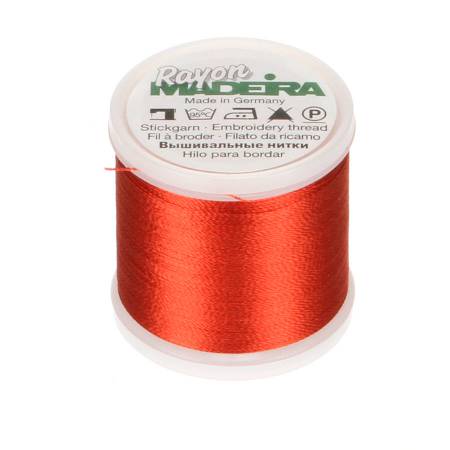 Rayon Machine Embroidery Thread - Reds, Pinks, Oranges, Yellows,  40wt 220yds